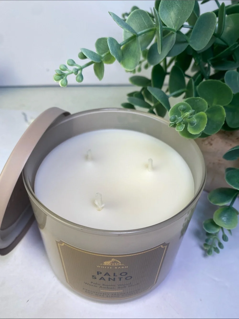 Bath & Body Works “Palo Santo” New 3 Wick Candle